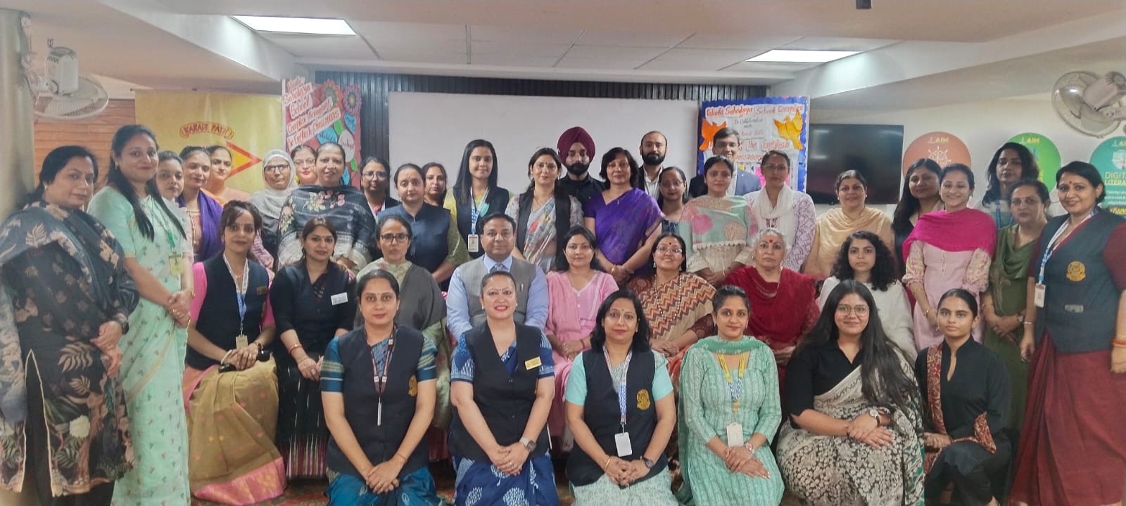Special workshop was organized in DAV school